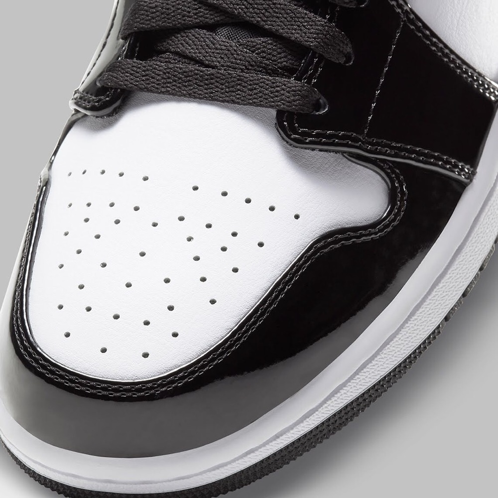Nike Air Jordan 1 Mid All Star Weekend Black/White - Picture 6 of 15